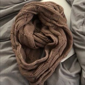 cc brown infinity scarf